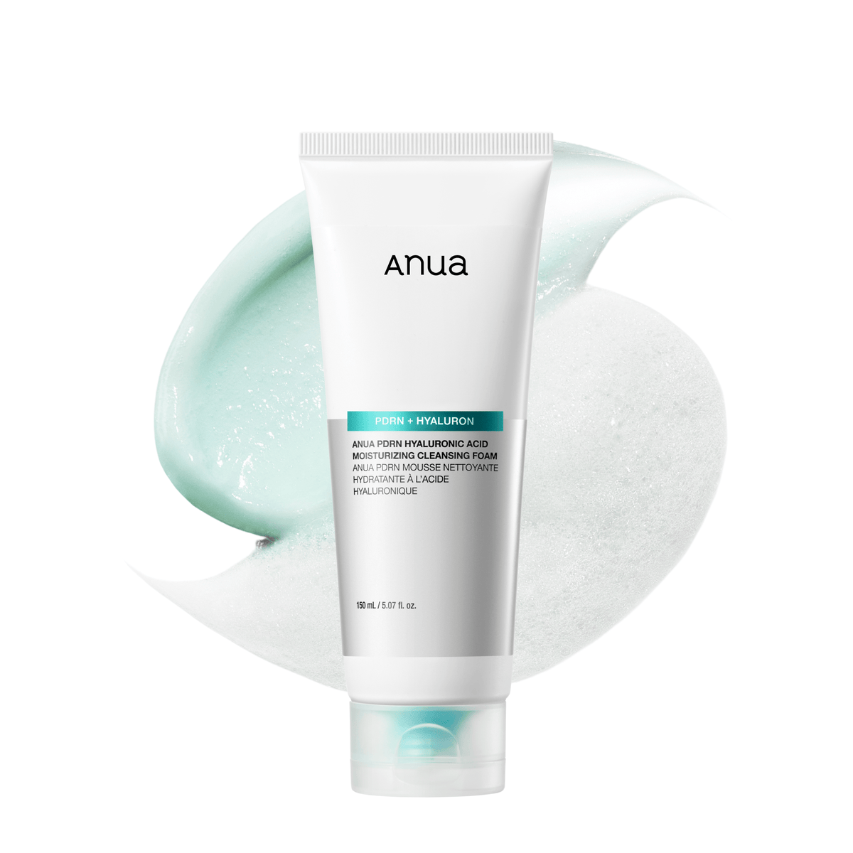 Anua PDRN Hyaluronic Acid Moisturizing Cleansing Foam 150ml