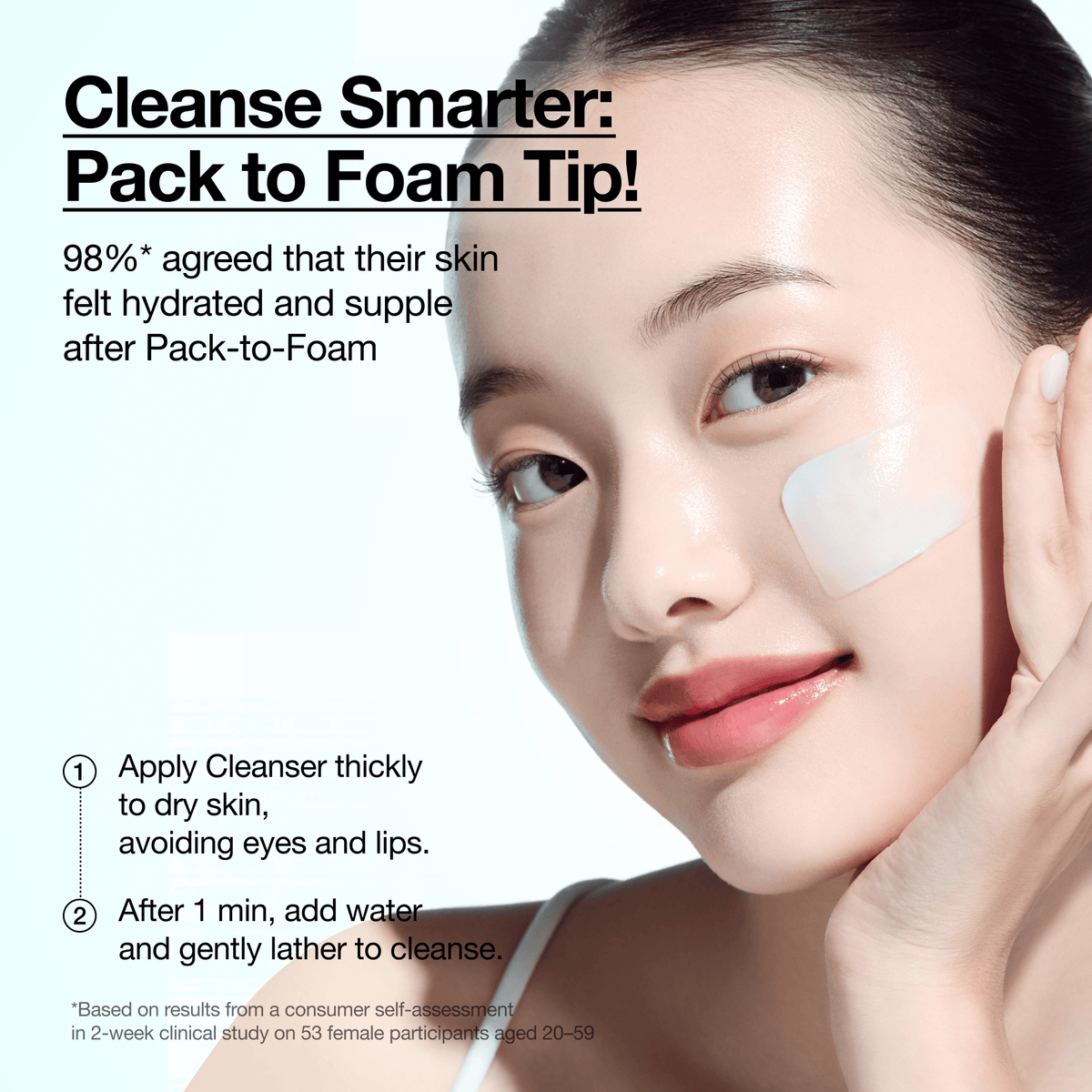 Anua PDRN Hyaluronic Acid Moisturizing Cleansing Foam 150ml