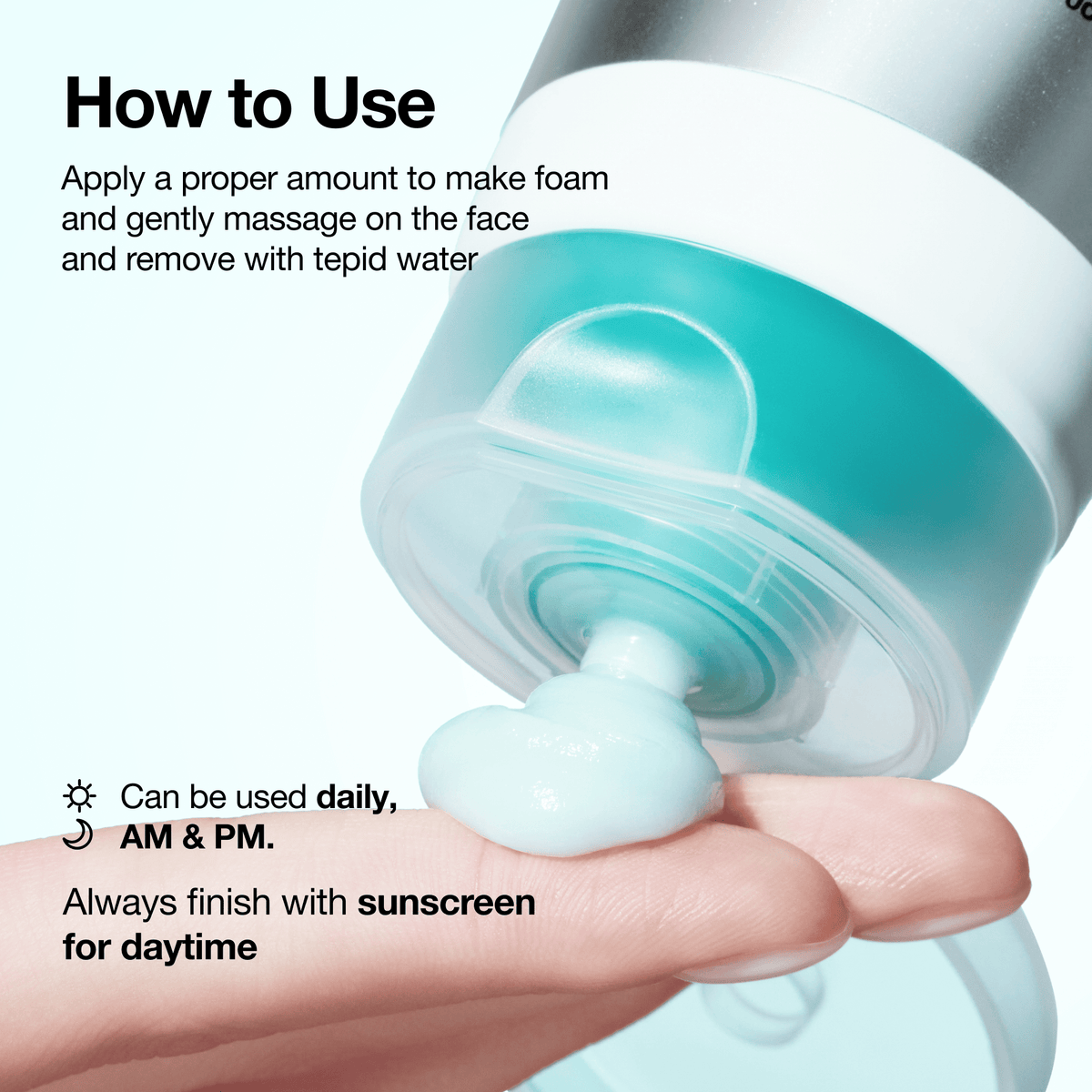 Anua PDRN Hyaluronic Acid Moisturizing Cleansing Foam 150ml