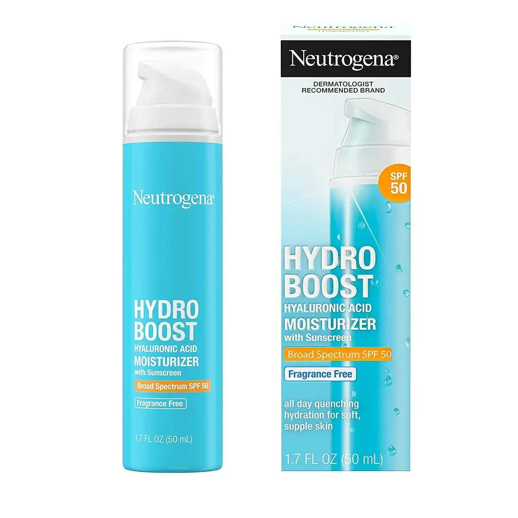 Neutrogena HydroBoost Hyaluronic Acid Moisturizer SPF 50 best seller