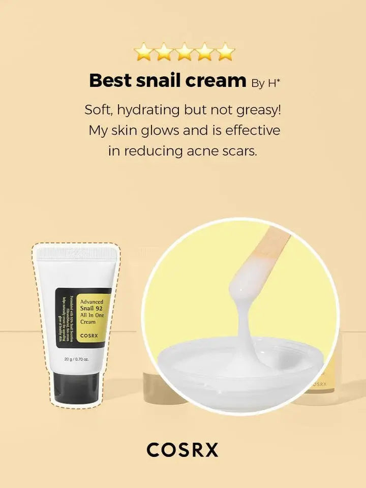 Cosrx - Snail mucin skincare kit Pakistan | 4-step Korean skincare set Clari